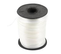 sourcing map 1mm Dia Nylon Cable Cable Cable Carrete Blanco para La Pesca Redes