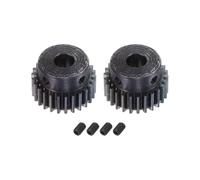 sourcing map 1Mod 26T Piñón Engranaje 8mm Diámetro Endurecido Acero Motor Cremallera Espolón Engranaje con Paso para RC Coche Camión Buggy Engranaje, 2 Juegos