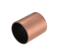 sourcing map 1Pcs Cojinetes de Casquillo, Manguito de Rodamiento sin Aceite, Diámetro Interior 40mm, Diámetro Exterior 44mm, Longitud 50mm, Cojinetes de Manga Bujes de Acero Carbono