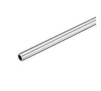 sourcing map 1Pcs Inoxidable Acero 304 Tubo, OD 6mm, 0.8mm Pared Grosor, 300mm Longitud Metal Tubos Recto para Industria Maquinaria