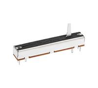 sourcing map 1uds Atenuador Variable Resistores Mezclador 73mm Recto Deslizante Potenciómetro A503 50K Ohm Exponencial Dobles Potenciómetros para Atenuación Sintonización