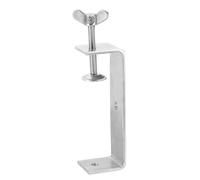 sourcing map 2 abrazaderas C de acero al carbono de 45 mm, cuadradas, galvanizadas, mini abrazadera de tigre, clip en U de metal resistente con tornillos de mariposa para montaje de soldadura de