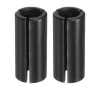 sourcing map 2 adaptadores de pinza de 1/5.1 cm a 1/10.2 cm Die Grinder Chuck Driver Adapter CNC Grabado Bit Router Converter para máquina herramienta CNC