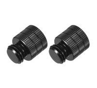 sourcing map 2 adaptadores de soporte de micrófono 1/4 hembra a adaptador de rosca macho M12 para soporte de micrófono a adaptador de trípode de cámara