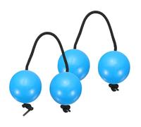 sourcing map 2 agitadores Aslatua, instrumento tradicional de kashaka, bola rítmica africana, percusión de mano para adultos, principiantes, fiestas, actuaciones, color azul