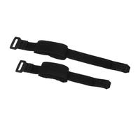 sourcing map 2 amortiguadores de cuerdas de guitarra, 17.8 cm/19.8 cm, ajustable, cinta de silenciador de bajo, correa amortiguadora para accesorios de instrumentos musicales, bajo eléctrico, color