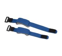 sourcing map 2 amortiguadores de cuerdas de guitarra, 17.8 cm/19.8 cm, ajustable, cinta de silenciador de bajo, correa amortiguadora para accesorios de instrumentos musicales, bajo eléctrico, color