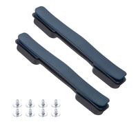 Sourcing Map 2 asas de plástico de repuesto para equipaje, 21,5 cm, con tornillos para maleta, color azul marino