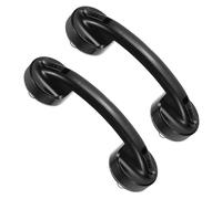 sourcing map 2 barras de agarre para bañeras y duchas, barras de agarre antideslizantes de succión de 8.3 pulgadas, sin taladrar, manijas extraíbles de espejo para puerta y ventana, para seguridad de