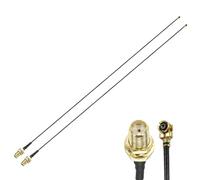 sourcing map 2 cables coaxial SMA hembra a U.F.L1, 12in / 30 cm SMA hembra a UFL de extensión de 1,13 mm, cable coaxial de baja pérdida para antena de enrutadores inalámbricos
