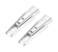 sourcing map 2 conectores de sofá seccionales, conectores de muebles, piezas de cama, clip de soporte de conector de sofá entrelazado para evitar que los sofás de los muebles se deslicen (120 mm