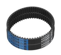 sourcing map 2 correas dentadas de goma HTD-5M de 59 dientes, paso de 295 mm de largo x 15 mm de ancho x 3,6 mm de alto, correa dentada de polea de bucle cerrado