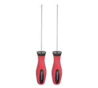 sourcing map 2 destornilladores hexagonales de cabeza de bola de 2,5 mm x 110 mm, llave hexagonal de precisión con extremo de bola magnético