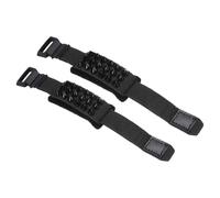 sourcing map 2 envolturas de silencio para guitarra, 7.1/7.5 x 0.9 pulgadas, ajustable, amortiguador de cuerda para guitarra, bajo, ukelele, accesorios de instrumentos musicales, diapasón, reducción