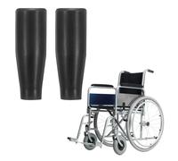 sourcing map 2 fundas de mango de freno de silla de ruedas para empuñaduras redondas de bloqueo de rueda de 8 mm de diámetro, cubierta de agarre de freno de 7,7 x 2,7 x 1,6 cm, accesorios de