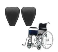 sourcing map 2 fundas de mango de freno de silla de ruedas para empuñaduras redondas de bloqueo de rueda de 8 mm de diámetro, cubierta de agarre de freno de 7 x 5,5 x 1,8 cm, accesorios de extensiones