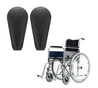 sourcing map 2 fundas de manija de freno de silla de ruedas para empuñaduras redondas de bloqueo de rueda de 8 mm de diámetro, cubierta de agarre de freno de 4 x 1.97 x 0.7 pulgadas, accesorios de