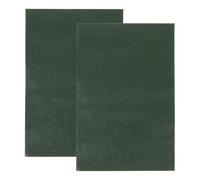 sourcing map 2 hojas de cuero de grano completo de 11.8 x 7.9 pulgadas, piel de vaca natural de 1.5-1.8 mm, piezas de tela para manualidades, muebles, cinturones de oficina, fundas de cuadernos, color