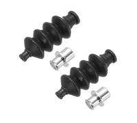 sourcing map 2 juegos de varillas de empuje impermeables de 32 mm con soporte de aluminio para barco eléctrico sin escobillas