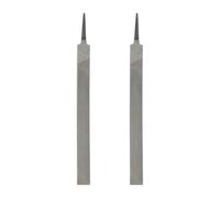 sourcing map 2 limas planas de corte medio de 12 pulgadas con dientes de doble corte de acero de alto carbono sin mango para quitar desbarbado de madera y metal