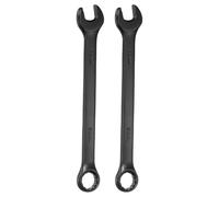 sourcing map 2 llaves combinadas métricas de 13 mm, caja de 12 puntos y llave de extremo abierto, llaves de doble extremo, herramientas para reparación de maquinaria automotriz doméstica, color negro