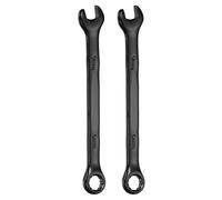 sourcing map 2 llaves combinadas métricas de 9 mm, caja de 12 puntos y llave de extremo abierto, llaves de doble extremo, herramientas para reparación de bricolaje de maquinaria automotriz doméstica