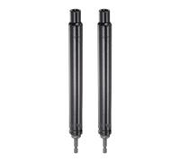 sourcing map 2 llaves huecas extralargas, 10 mm x 200 mm de profundidad con adaptador de taladro eléctrico de vástago hexagonal de cambio rápido de 1/4 pulgadas
