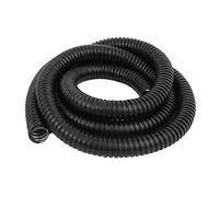 sourcing map 2 metros de metal corrugado tubo flexible del cable de alambre conducto de tubería de tubería de 20 x 23 mm