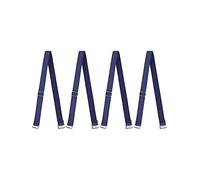 sourcing map 2 pares 10/12/15/18/20 mm de ancho correas de sujetador de hombro estirables correas elásticas ajustables para mujeres Azul Marino-Puro 10 mm Width