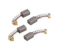 sourcing map 2 Pares 12x7x6mm Carbono Escobilla Eléctrica Herramienta para Eléctrico Martillo Taladro Motor