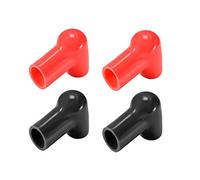 sourcing map 2 pares Cubiertas Protectoras de Goma Aislantes 15 mm x 18 mm