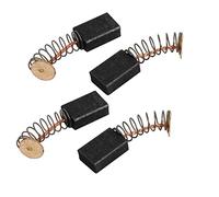 sourcing map 2 Pares Eléctrico Taladro Motor Rotativo Eléctrica Herramienta Carbono Escobilla 5 x 9 x 13mm Negro