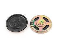 sourcing map 2 pcs Altavoz magnético Interno Redondo 40mm 32ohm 0.5W