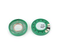 sourcing map 2 pcs Imán Trompeta Altavoces electrónicos 0,25W 16ohm 29mm Redondo