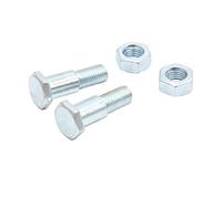 sourcing map 2 Pcs Tornillo Tuerca Hex para Pata De Cabra para Honda Cg125