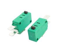 sourcing map 2 Piezas AC 16A 125 V/250V Pulsador Actuador Micro Interruptor De Límite KW3-0Z