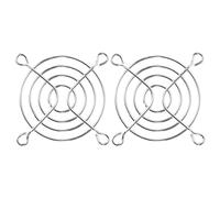 sourcing map 2 Piezas Alambre De Metal Protector Dedos Proteger Rejilla para 60mm PC Ventilador Enfriador