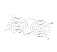 sourcing map 2 Piezas Alambre De Metal Protector Dedos Proteger Rejilla para 90mm PC Ventilador Enfriador