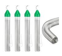 sourcing map 2 piezas de soldadura de núcleo de colofonia, alambre de flujo de soldadura sin plomo de 0,8 mm de diámetro, 20 g cada uno de los cables portátiles de estaño para soldadura eléctrica