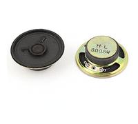 sourcing map 2 Piezas imán Altavoz 1/2Watt 0.5Watt 8 Ohm 50mmx15mm Altavoz electrónica