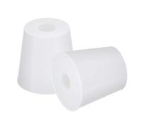sourcing map 2 Piezas Silicona Caucho Cónico Conector 22mm a 29mm
