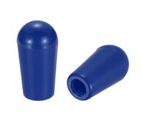 sourcing map 2 pomos de punta de interruptor para guitarra eléctrica, rosca de 8/32 pulgadas, tapa de interruptor de palanca de 3 vías, piezas de repuesto duraderas para guitarra eléctrica de estilo