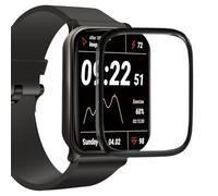 sourcing map 2 protectores de pantalla curvados de cristal para reloj de 34 mm x 41 mm, rectangular, de vidrio templado HD, esfera inteligente, cobertura completa para reloj S9/S8/S7 de 45 mm