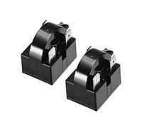 sourcing map 2 pzas 15 ohmios Relé del motor de arranque de 3 Pasador de Refrigeración negro