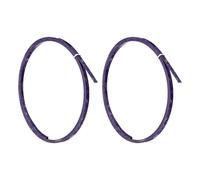 sourcing map 2 tiras de encuadernación de guitarra, 1650 x 6 x 1,5 mm, borde de encuadernación de plástico para accesorios de guitarra acústica o clásica, perla morada