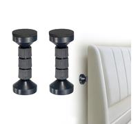 sourcing map 2 topes para cabecero, marco de cama roscado ajustable de 11 cm, herramienta antivibración, estabilizador de muebles para sofá, marco de cama, estantería, armario, azul