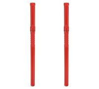 sourcing map 2 tubos de almacenamiento para varillas de soldadura, contenedor de electrodo de tungsteno de 40 pulgadas, resistente al aire, impermeable, capacidad de 4,5 kg, color rojo