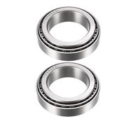 sourcing map 2 Uds Juego de cono y copa para rodamientos 30 mm D, 47 mm OD | rodillos cónicos 32906X de exterior