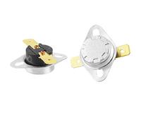 sourcing map 2uds KSD301 250V 10A Temperatura Control Interruptor Termostato 75C Celsius NC
