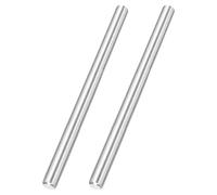 sourcing map 2 varillas totalmente roscadas, M18 x 1,5 mm, paso 304 de acero inoxidable 304 para mano derecha, tornillos roscados de 150 mm/6 pulgadas, sujetadores para anclajes, pernos, perchas
